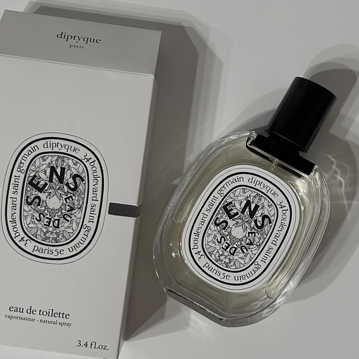 Diptyque Eau Des Sens Eau De Toilette 100ml 착용 스타일