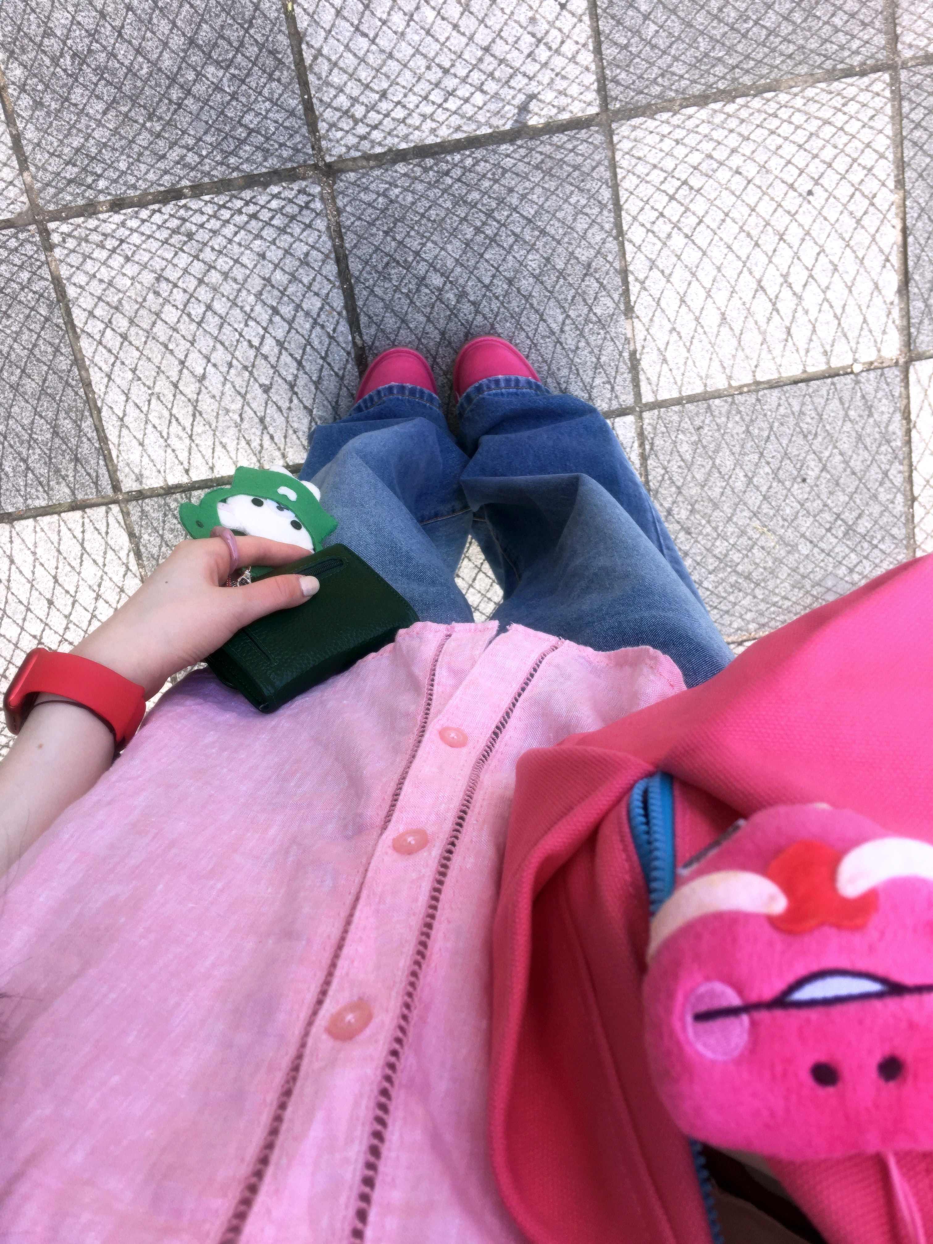 Timberland Premium 6 inch Waterproof Boot Pink - Wide 착용 스타일 - 2