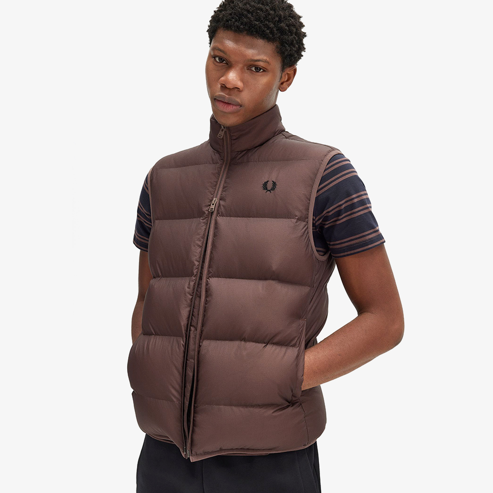 프레드페리 인슐레이티드 베스트 캐링턴로드브릭(Fred Perry Insulated Gilet Carrington Road Brick) - 4