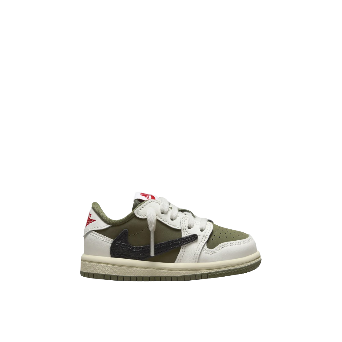 (TD) Jordan 1 x Travis Scott Retro Low OG SP Reverse Olive 상세 이미지 1