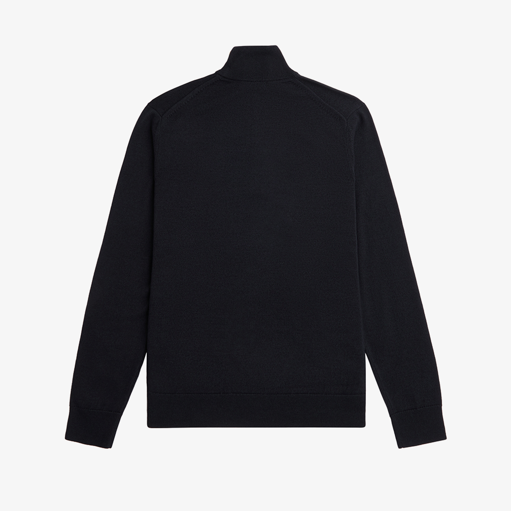 프레드페리 클래식 하프 집 니트 네이비(Fred Perry Classic Half Zip Knit Navy) - 2