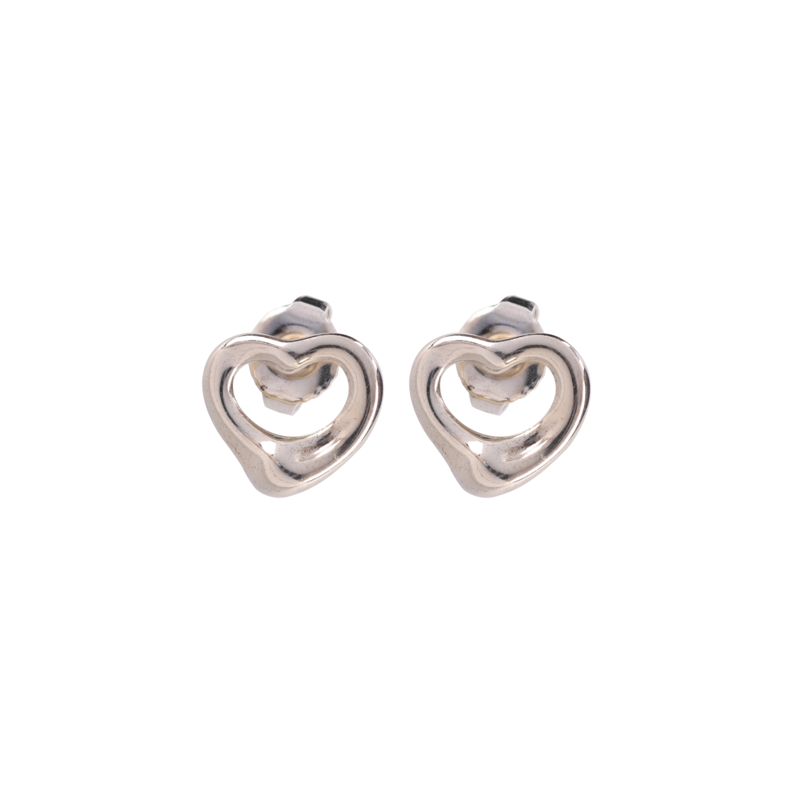 Tiffany & Co. Elsa Peretti Open Heart Stud Earrings 상세 이미지 1