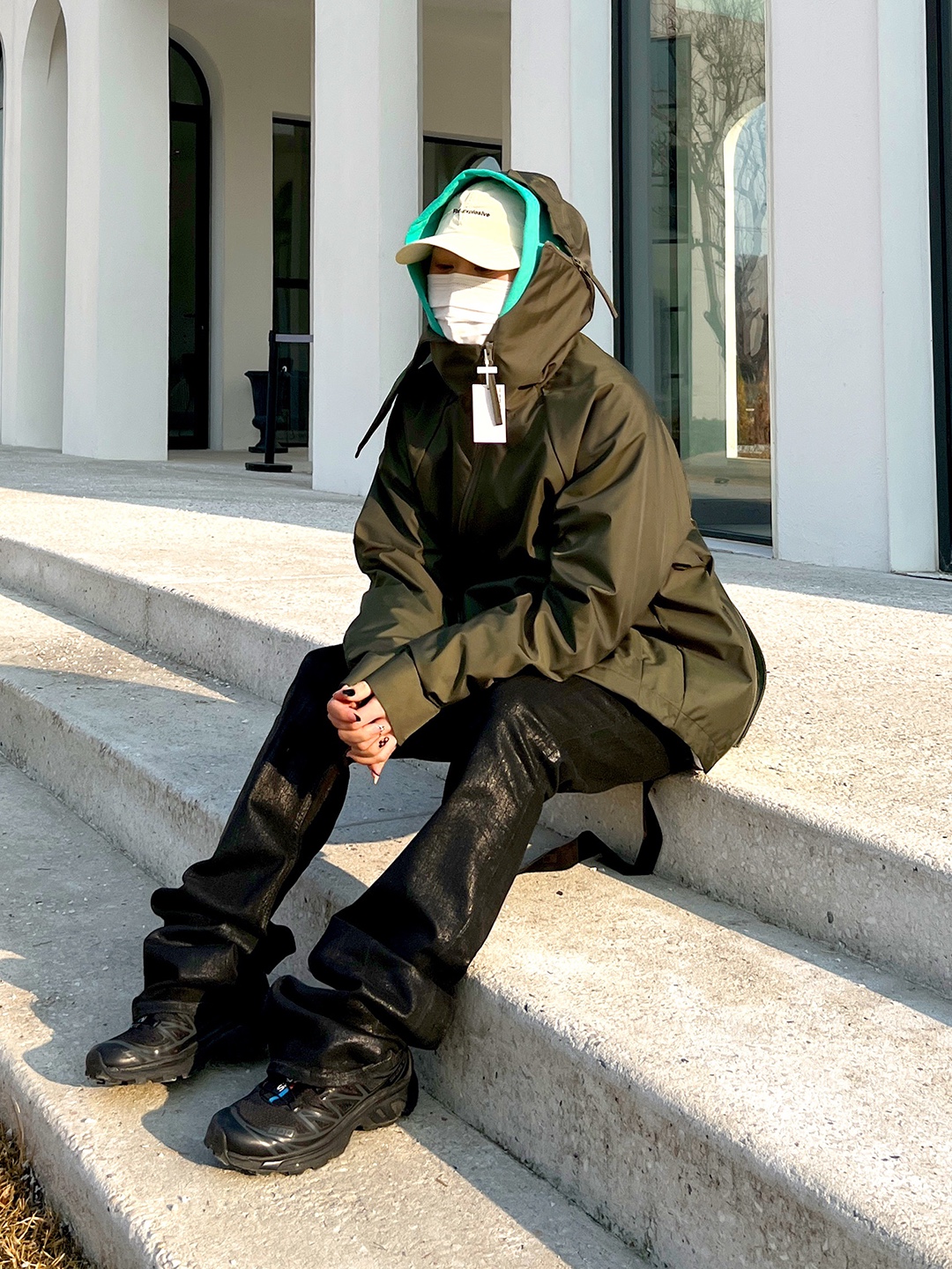 Arc'teryx Beta LT Jacket Smoke Bluff, Nike ACG Storm-Fit ADV Cascade Rains Full Zip Jacket Photon Dust - Asia 착용 스타일 - 4