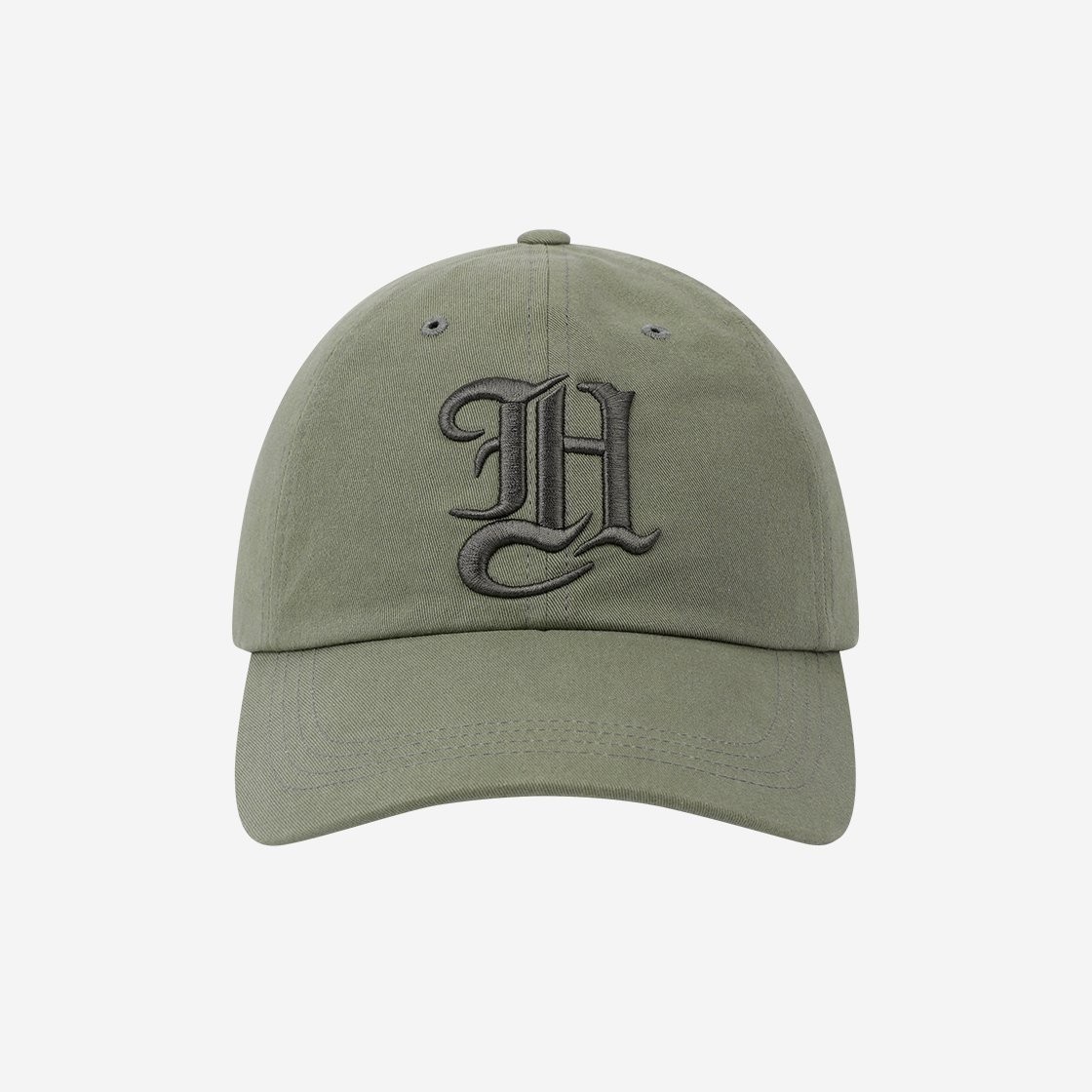 HDEX Bold Lettering Ball Cap Ash Khaki 상세 이미지 1