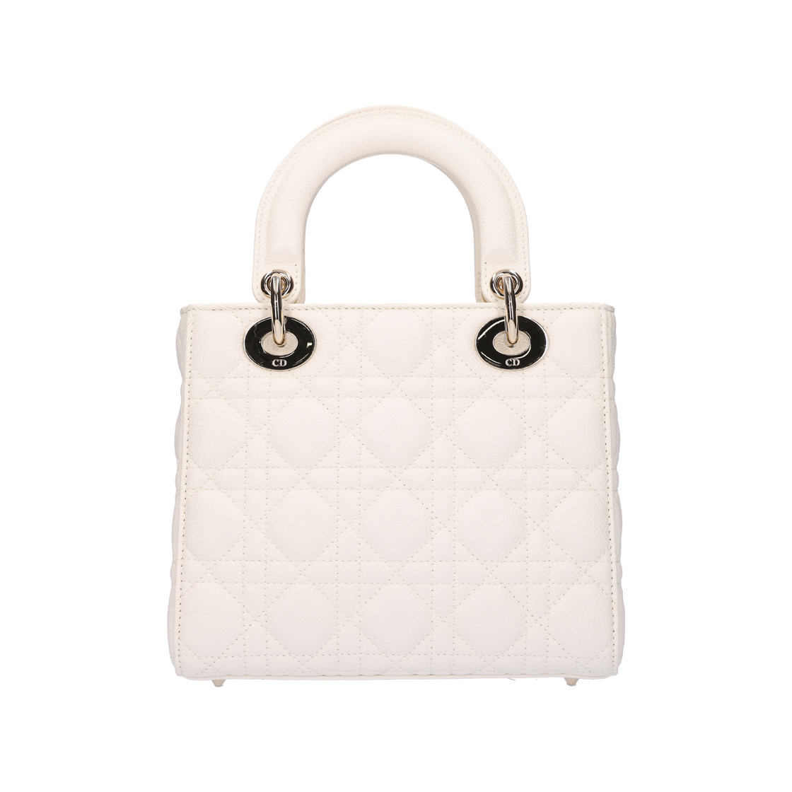 Dior Lady Bag Small Caviar White 상세 이미지 2