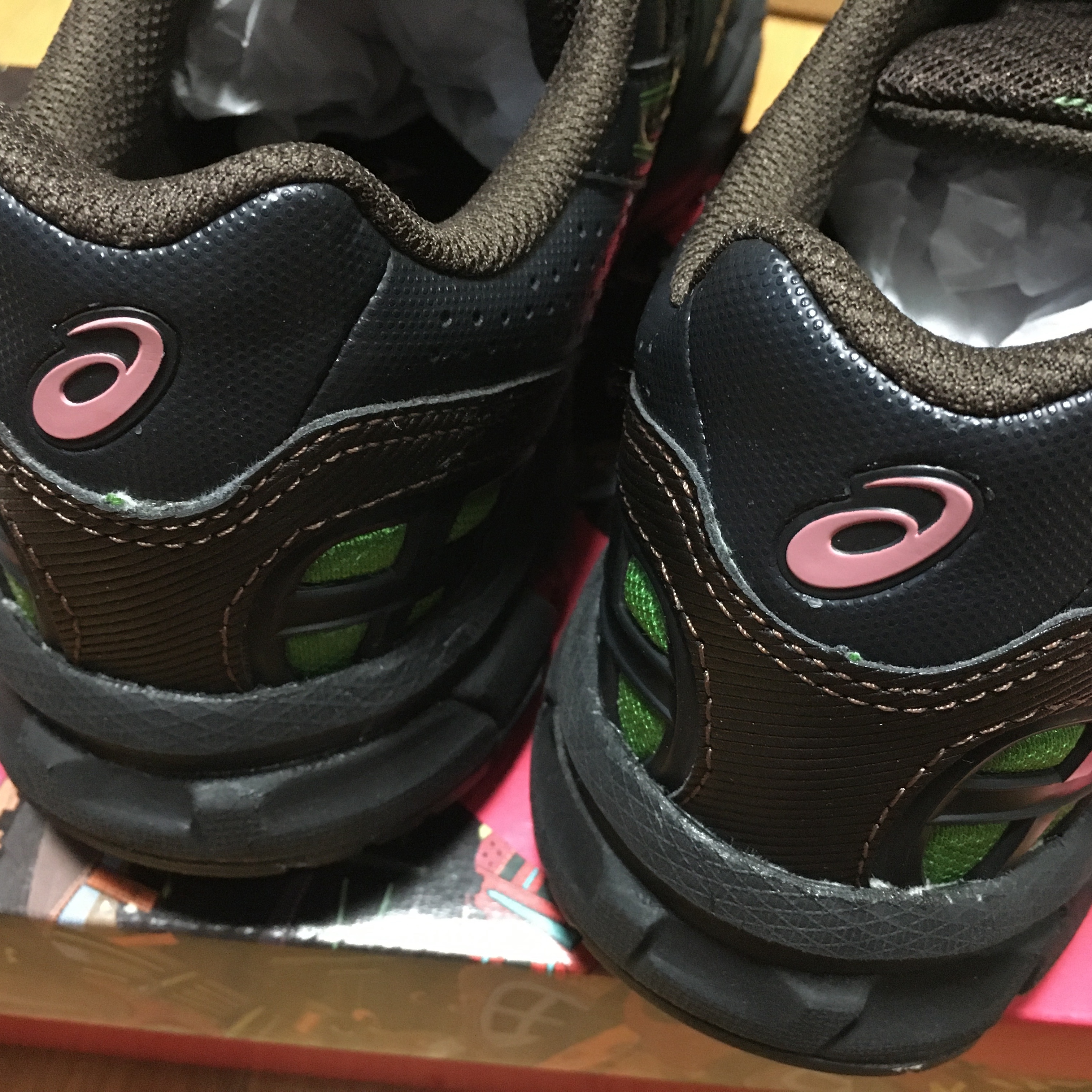 Asics x Andersson Bell Gel-Sonoma 15-50 Black Green 착용 스타일 - 2