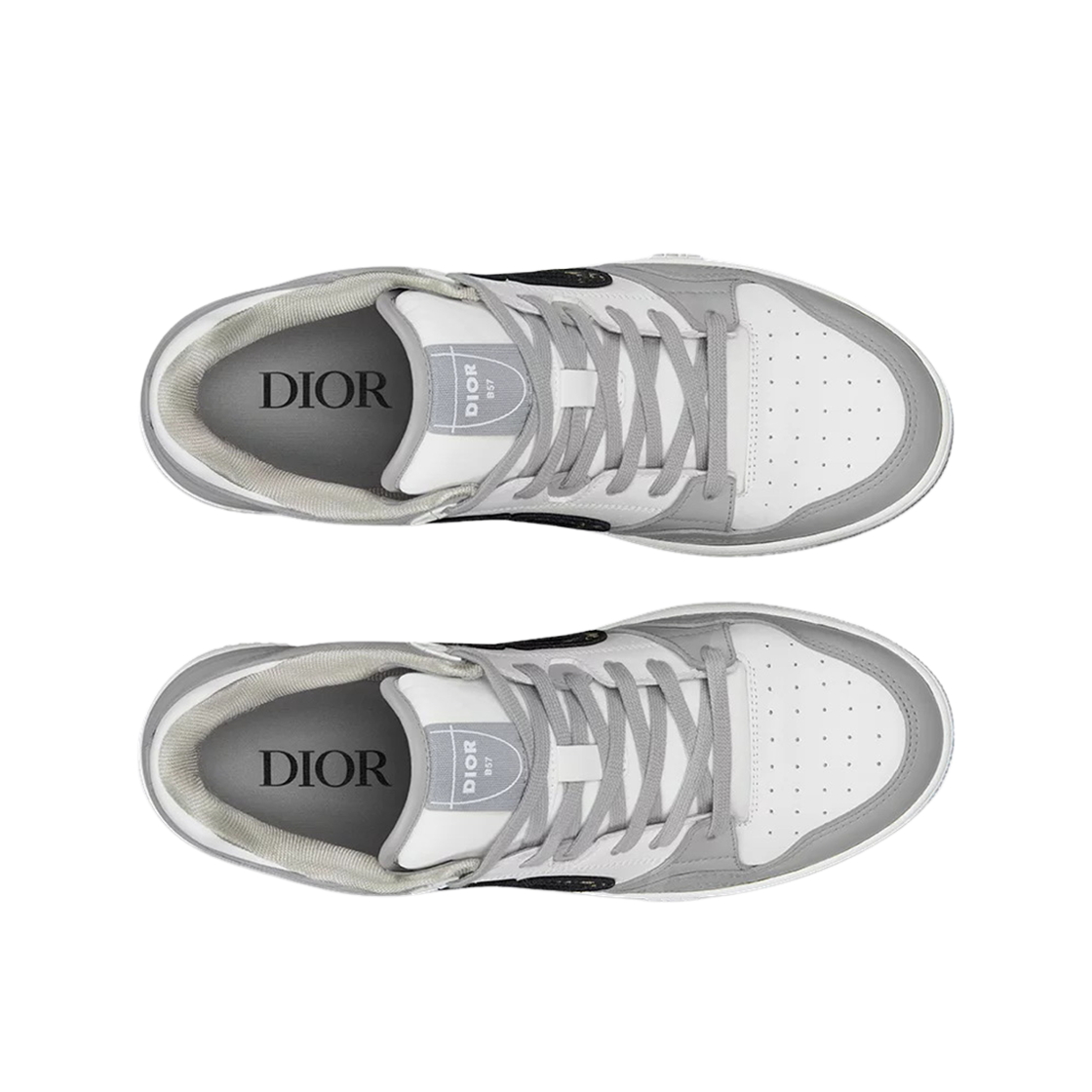 디올 B57 로우탑 스니커즈 그레이 화이트(Dior B57 Low-Top Sneaker Gray White) - 2