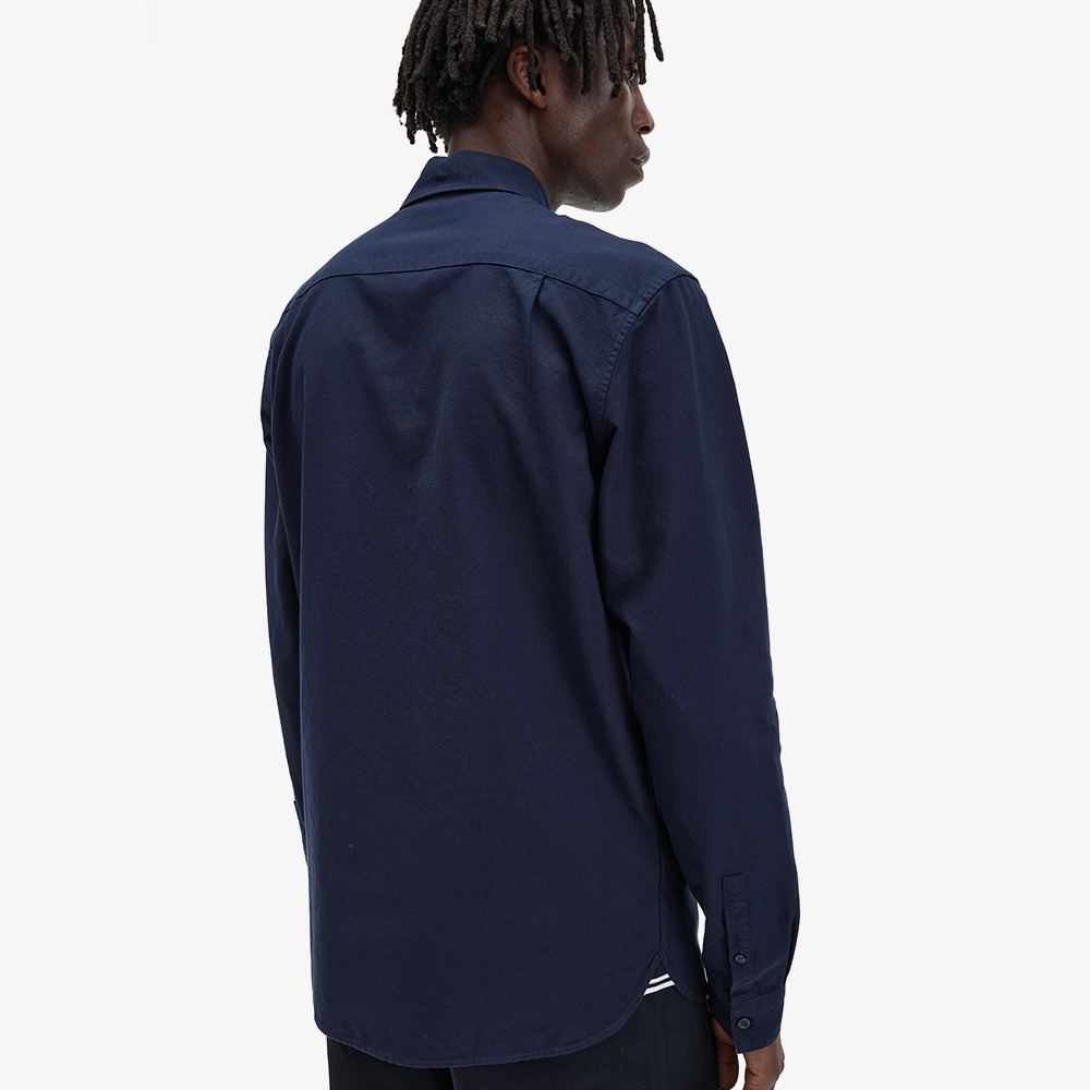 프레드페리 롱 슬리브 옥스포드 셔츠 네이비(Fred Perry Long Sleeve Oxford Shirt Navy) - 4