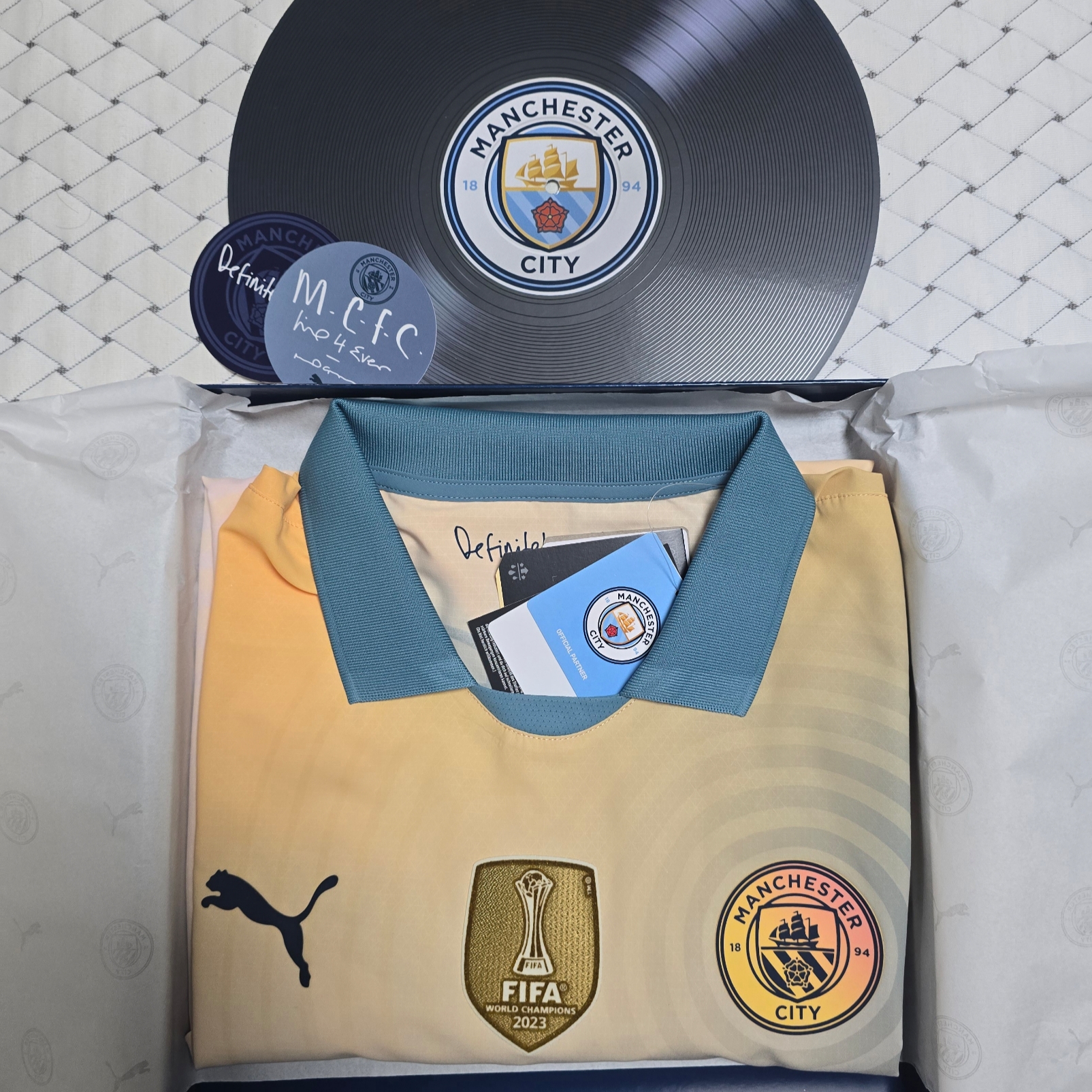 Puma Manchester City 2024/25 4th Jersey Rosebay Bold Blue (Non Marking Ver.) 착용 스타일 - 5