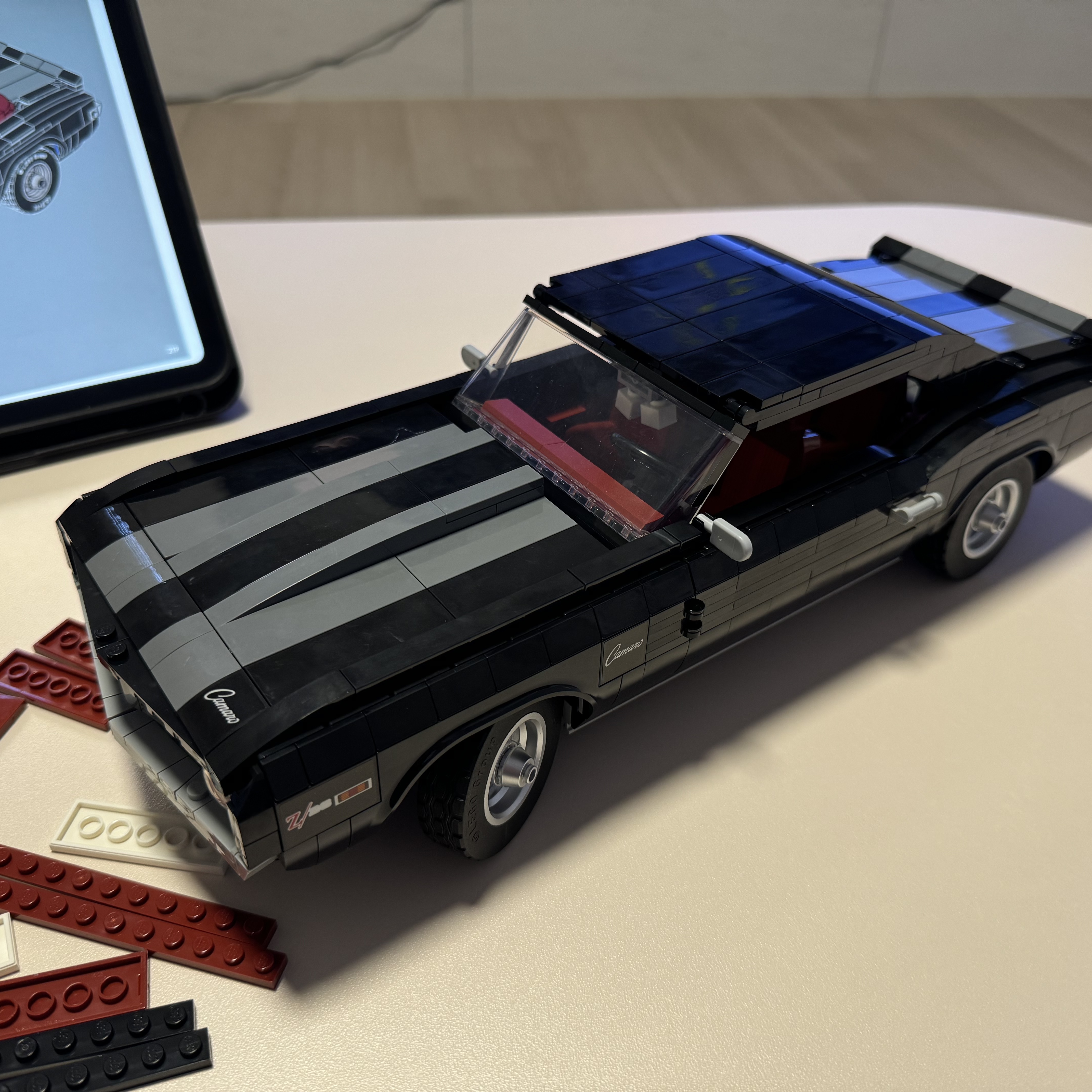 Lego Chevrolet Camaro Z28 착용 스타일