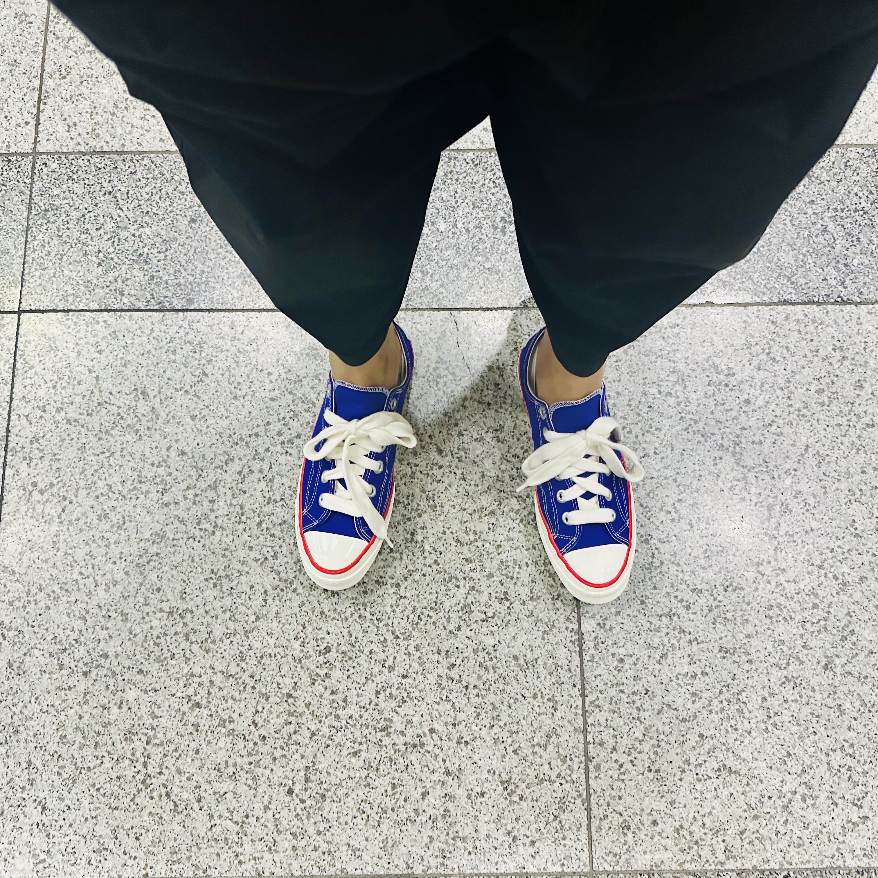 Converse Chuck 70 Ox Sketch Court Purple 착용 스타일