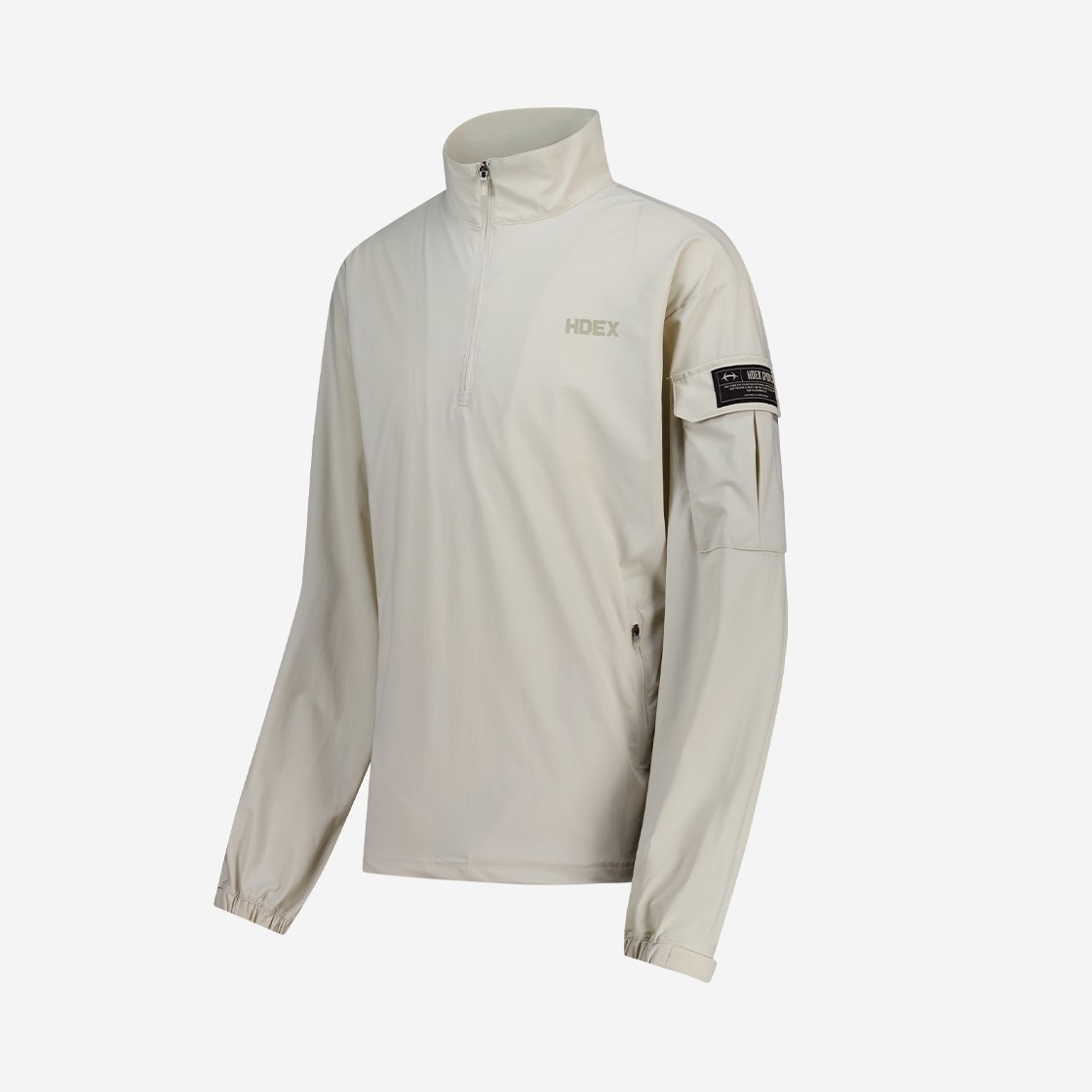 HDEX Active Essential Half Zip-Up Greige 상세 이미지 1