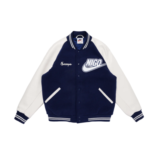 슈프림 모션 로고 바시티 자켓 블랙 - 18FW | Supreme | KREAM 슈프림 모션 로고 바시티 자켓 블랙 - 18FW | Supreme | KREAM