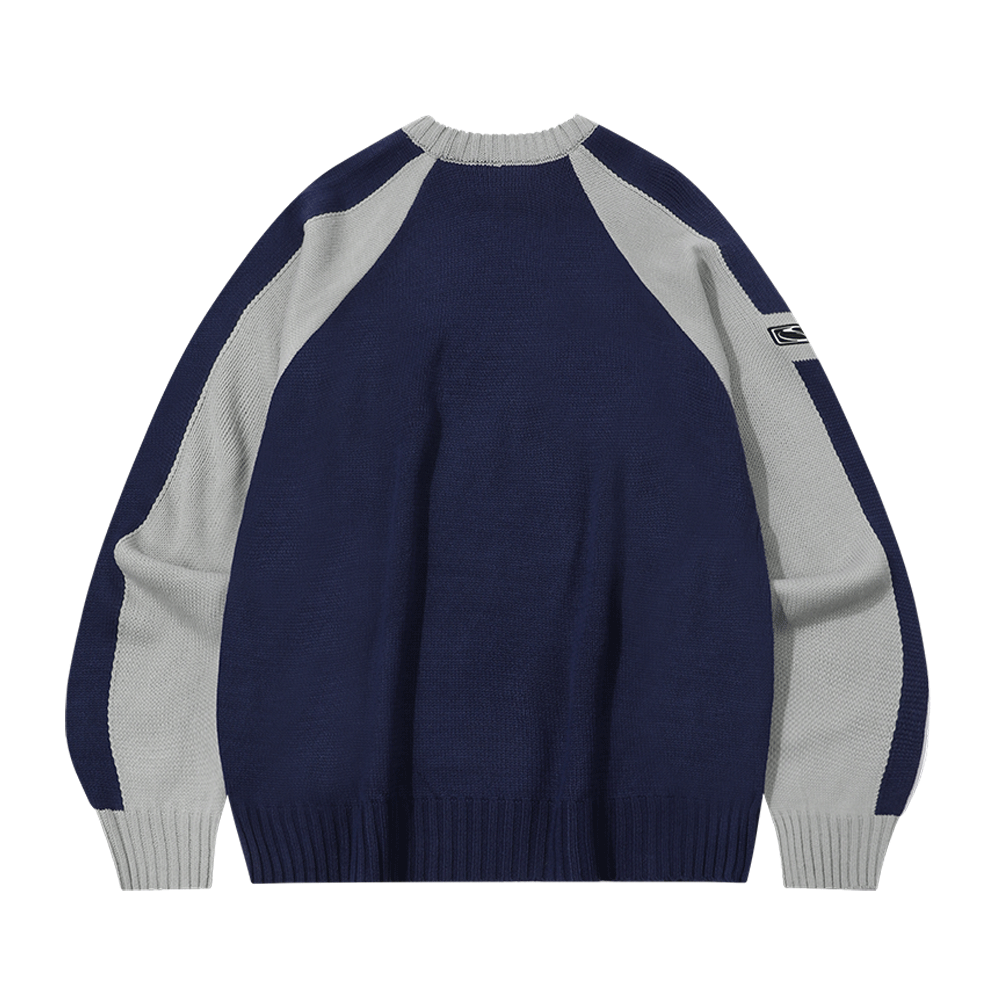 Sport Chamber SC Flash Raglan Sweater Navy 상세 이미지 2