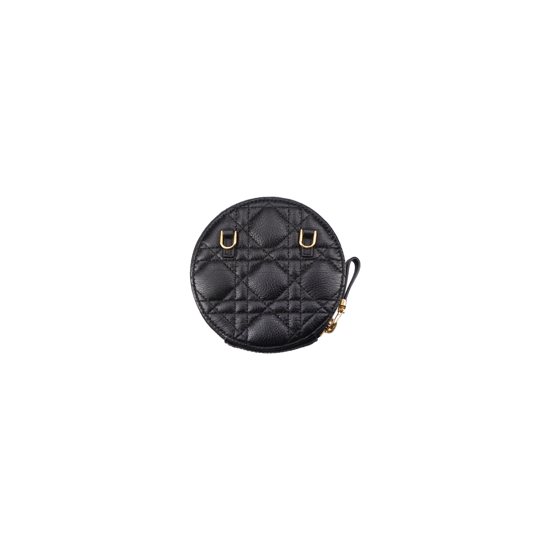 Dior Caro Chain Round Bag Black 상세 이미지 3