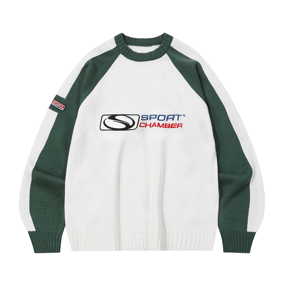 Sport Chamber SC Flash Raglan Sweater Green 상세 이미지 1