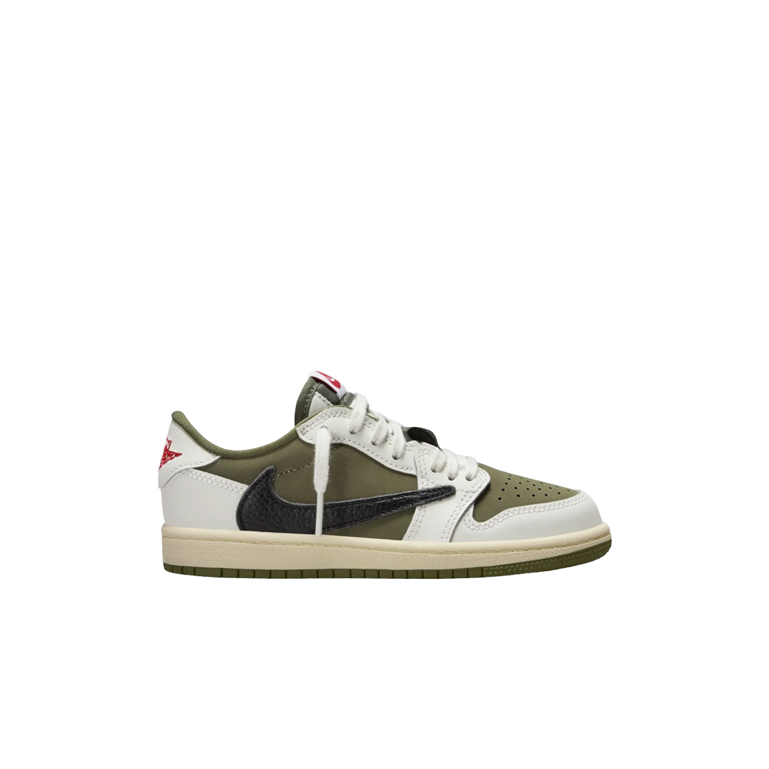 (PS) 조던 1 x 트래비스 스캇 레트로 로우 OG SP 리버스 올리브((PS) Jordan 1 x Travis Scott Retro Low OG SP Reverse Olive)