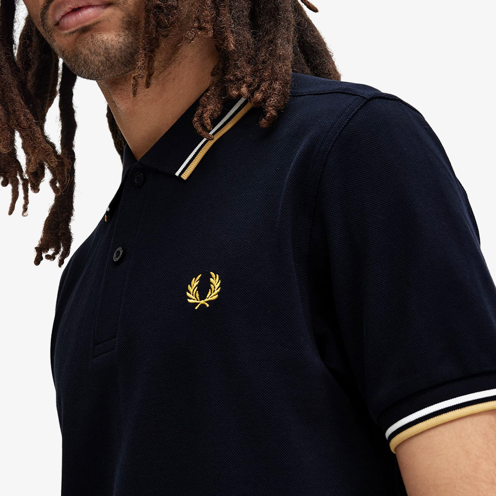 프레드페리 트윈 팁 프레드페리 셔츠 네이비(Fred Perry Twin Tipped Fred Perry Shirt Navy) - 4