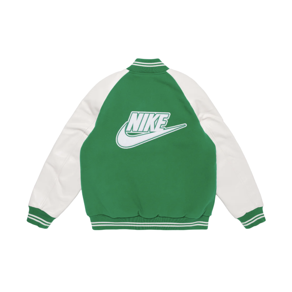 Nike x Nigo Varsity Jacket Green 상세 이미지 2