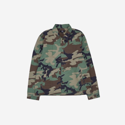 Stussy Coach Shirt Camo