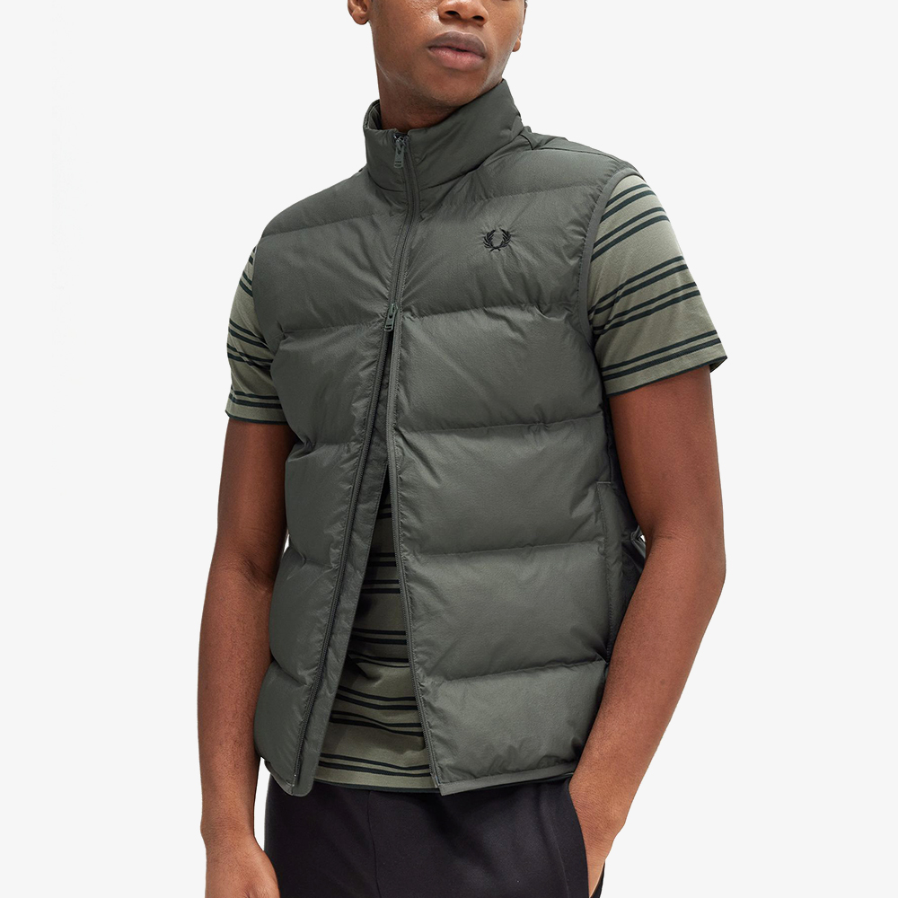 프레드페리 인슐레이티드 베스트 필드그린(Fred Perry Insulated Gilet Field Green) - 4