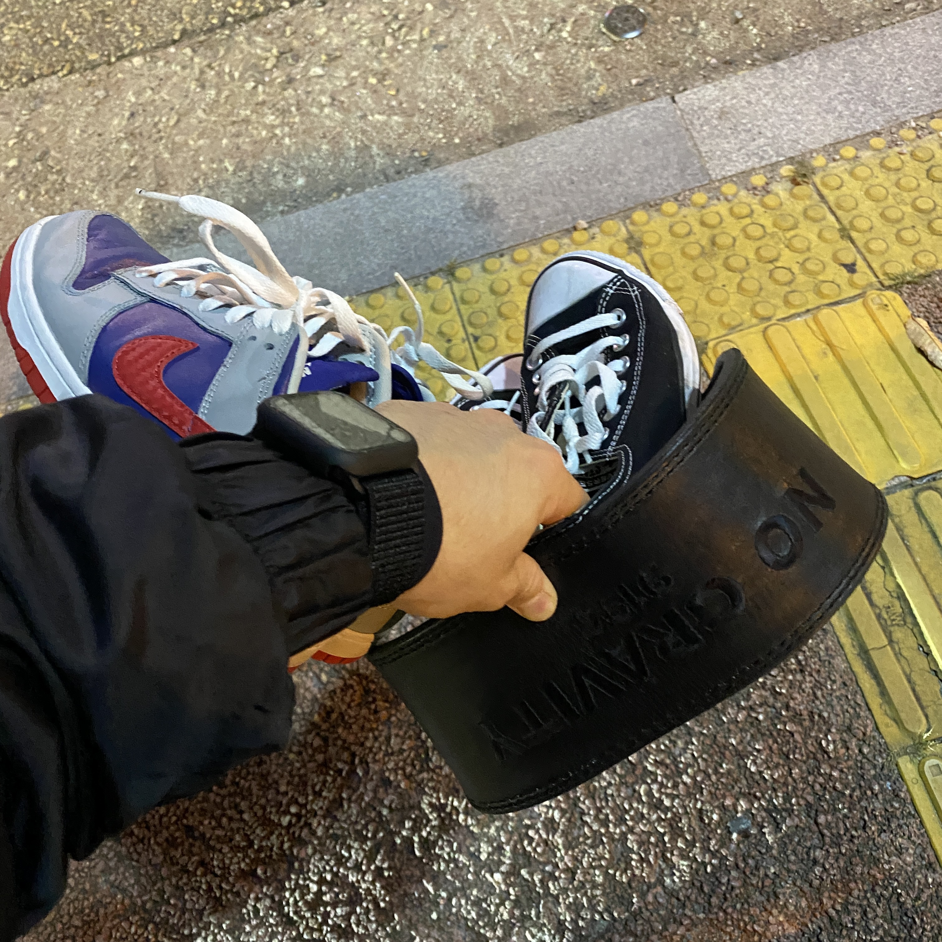 Converse Chuck 70 Ox Black - Standard 착용 스타일