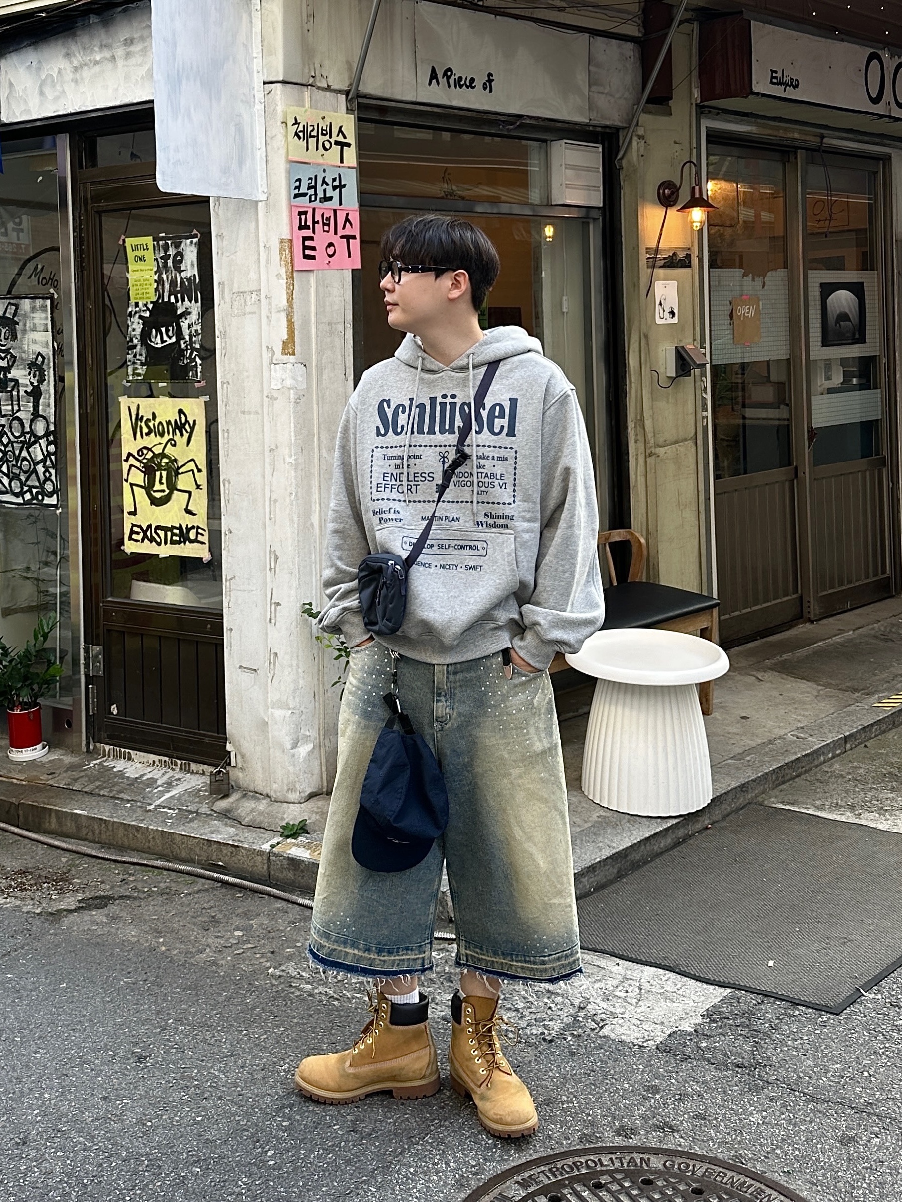 Timberland Premium 6 inch Waterproof Boot Wheat Nubuck - Wide, Arc'teryx Mantis 1 Waistpack Black Sapphire 착용 스타일 - 1