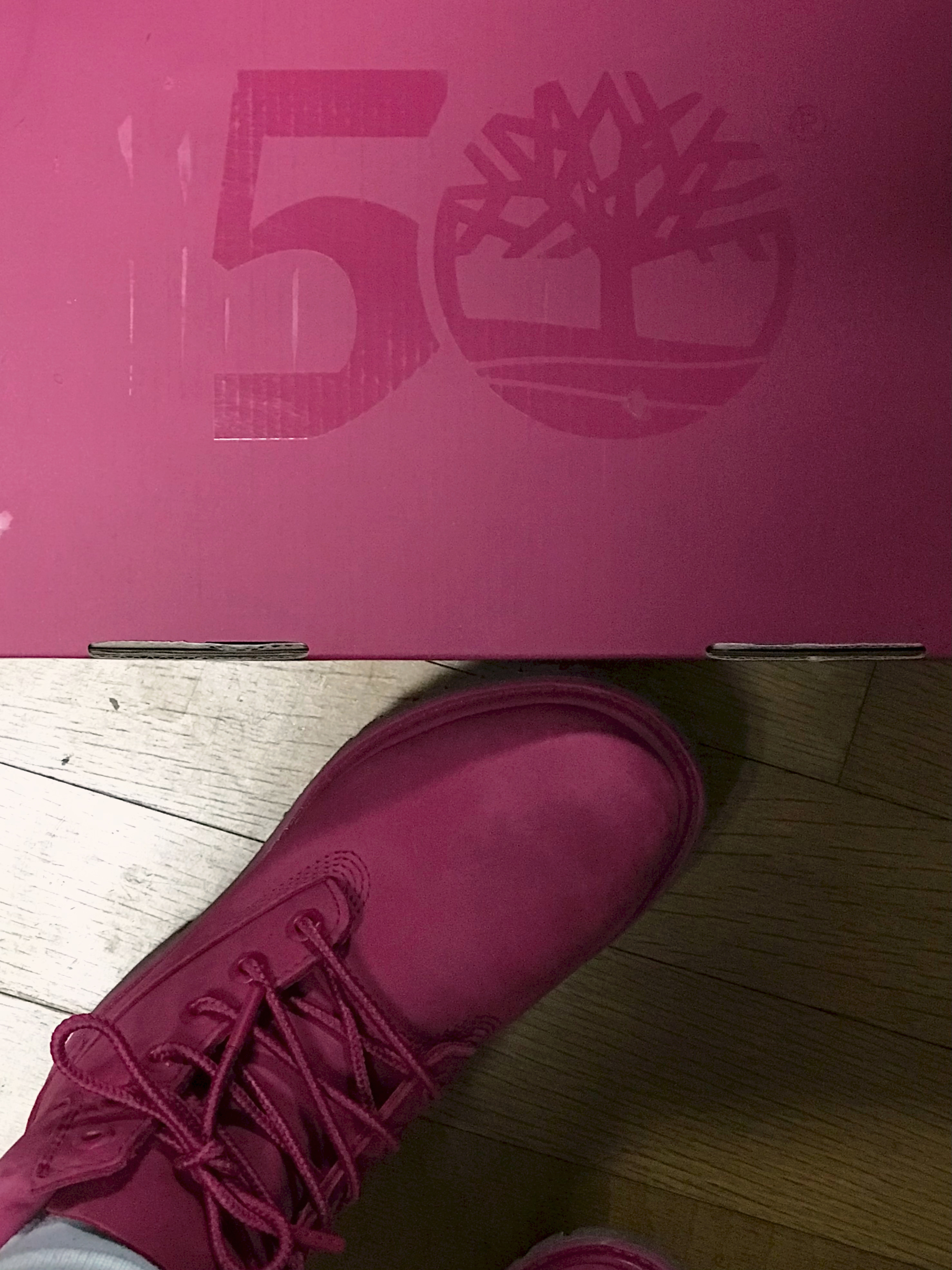 Timberland Premium 6 inch Waterproof Boot Pink - Wide 착용 스타일 - 5