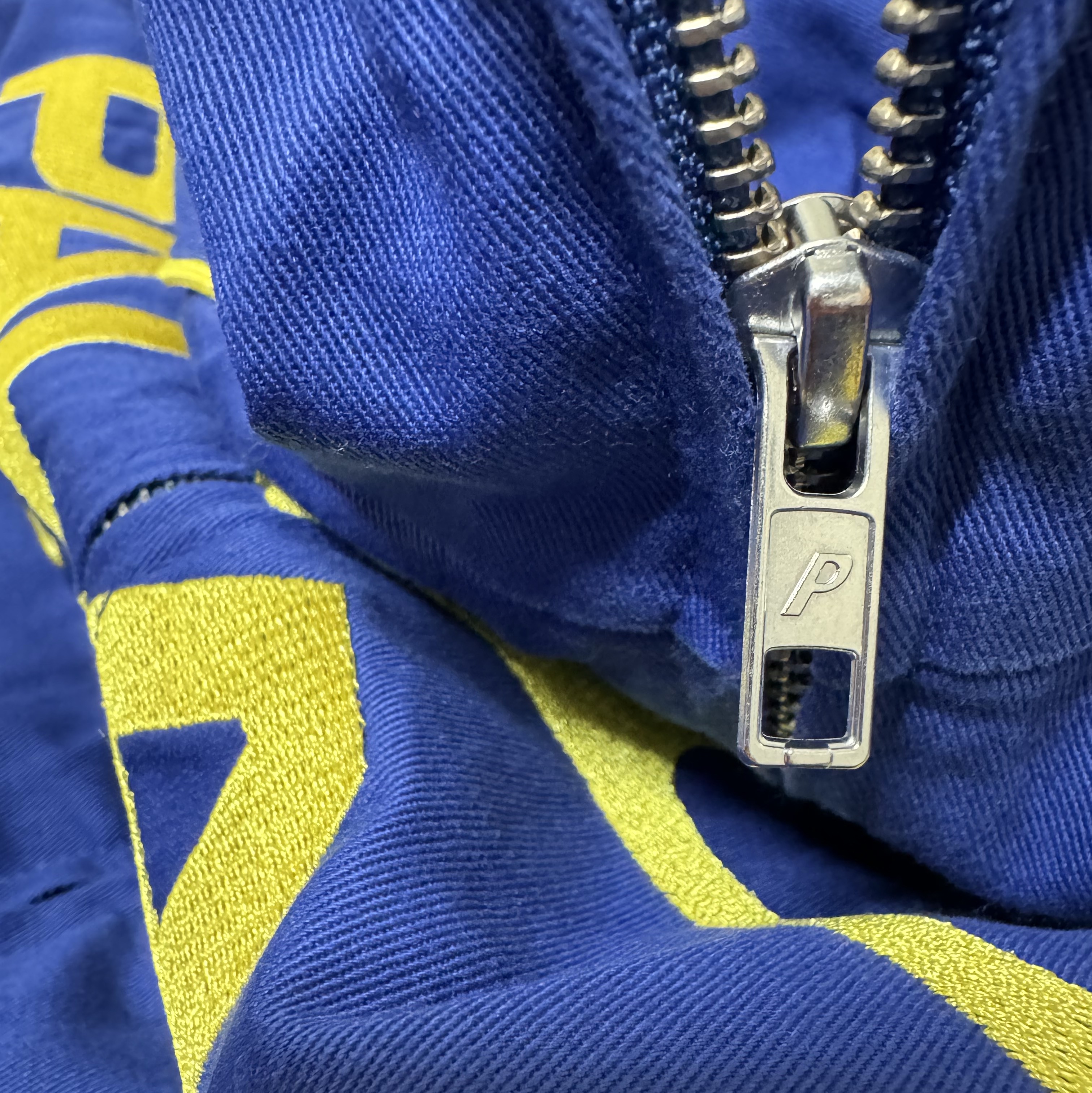 Palace Pally Rally Jacket Blue - 24FW 착용 스타일 - 2