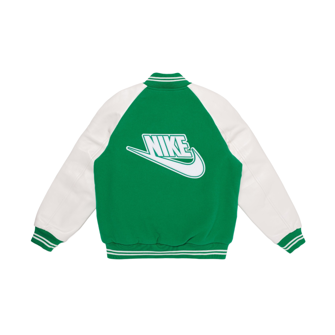 Nike x Nigo Varsity Jacket Green - Otsumo Plaza Exclusive 상세 이미지 2