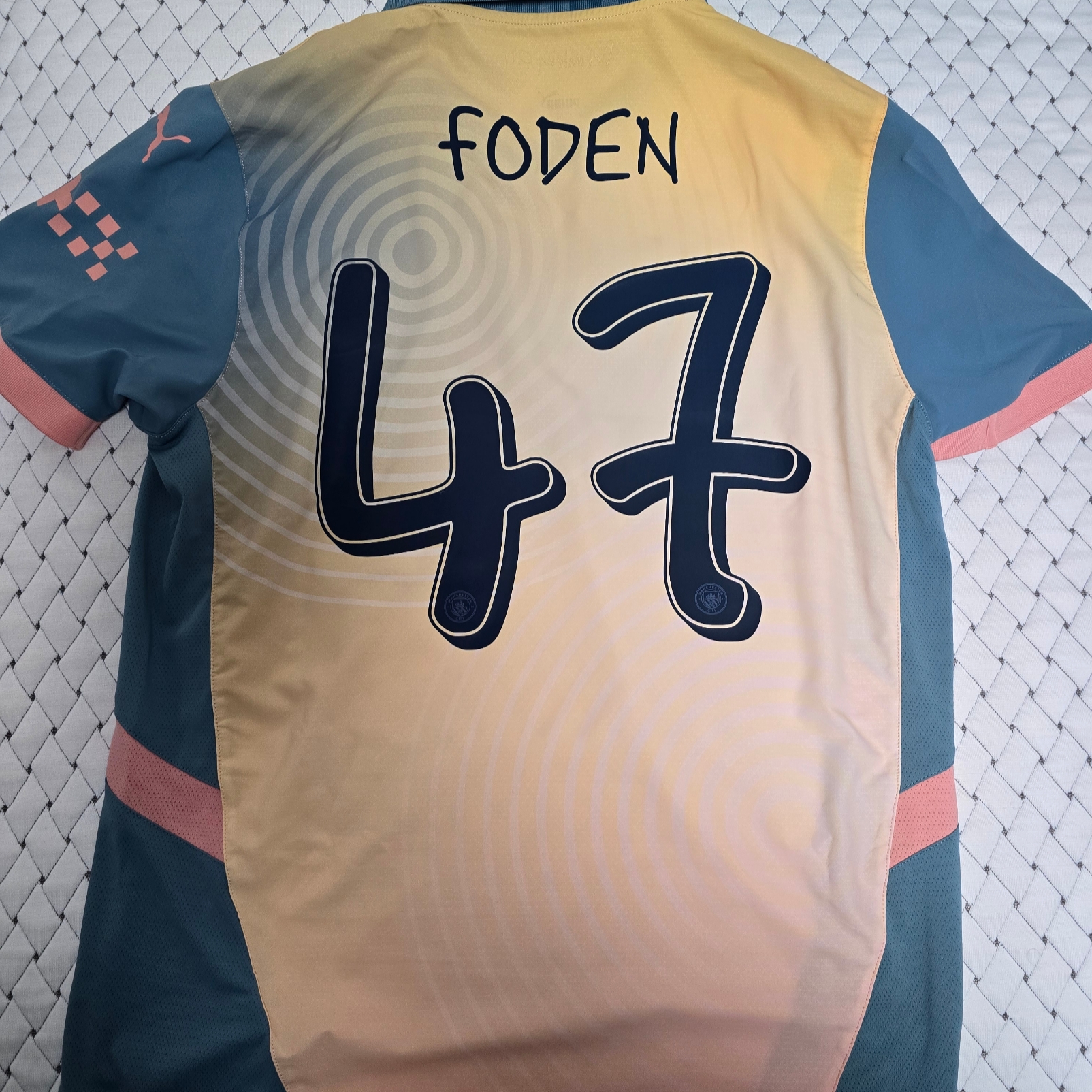 Puma Manchester City 2024/25 4th Jersey Rosebay Bold Blue (Non Marking Ver.) 착용 스타일 - 2