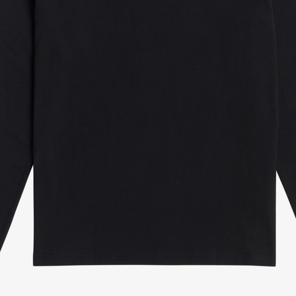 프레드페리 롱 슬리브 트윈 팁 티셔츠 블랙(Fred Perry Long Sleeve Twin Tipped T-Shirt Black) - 6