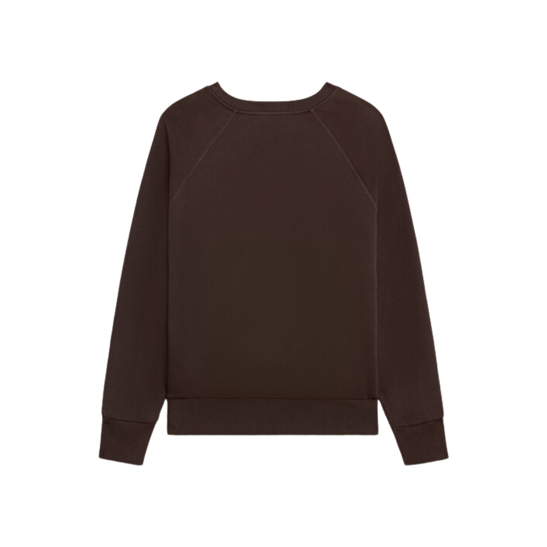 (W) Celine Triomphe Sweatshirt in Cotton Fleece Cacao Cream 상세 이미지 2