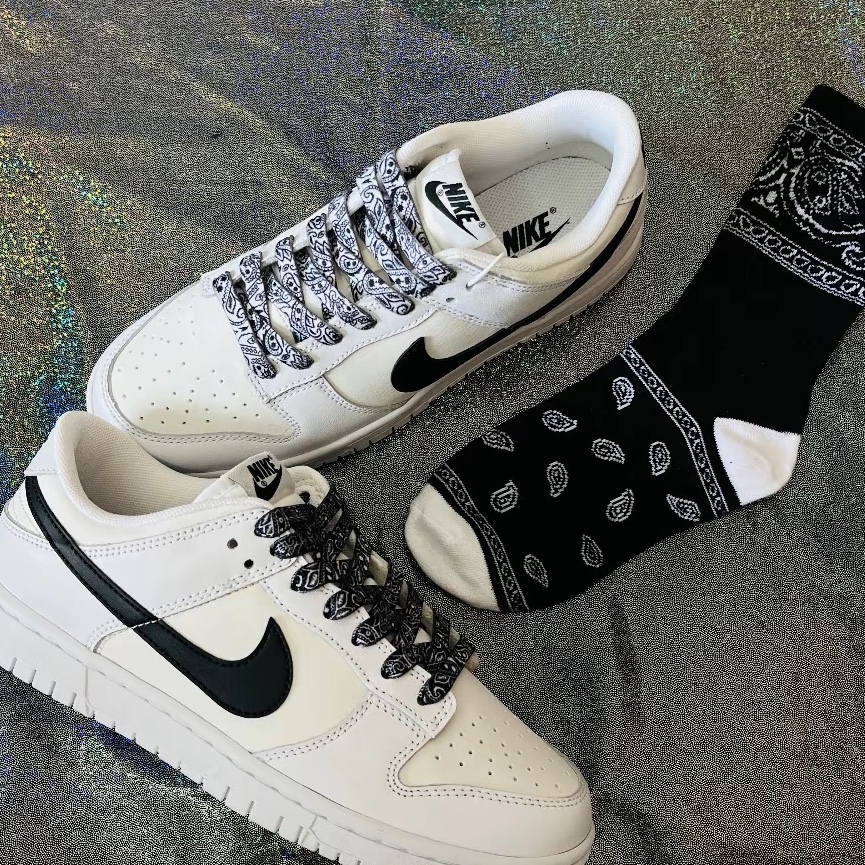 Nike Dunk Low Retro Summit White 착용 스타일
