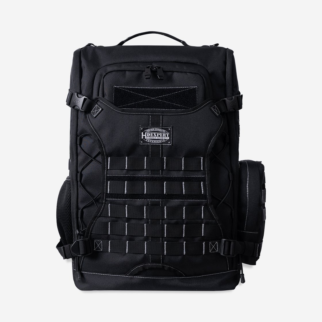 HDEX Gym Cordura Tactical Back Pack Black 상세 이미지 1