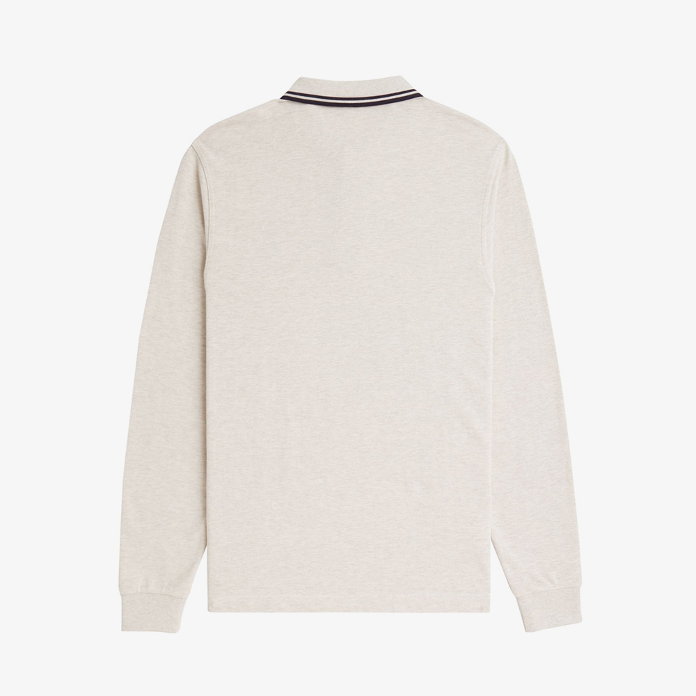 프레드페리 롱 슬리브 트윈 팁 프레드페리 셔츠 포리지말(Fred Perry Long Sleeve Twin Tipped Fred Perry Shirt Porridge Marl) - 5