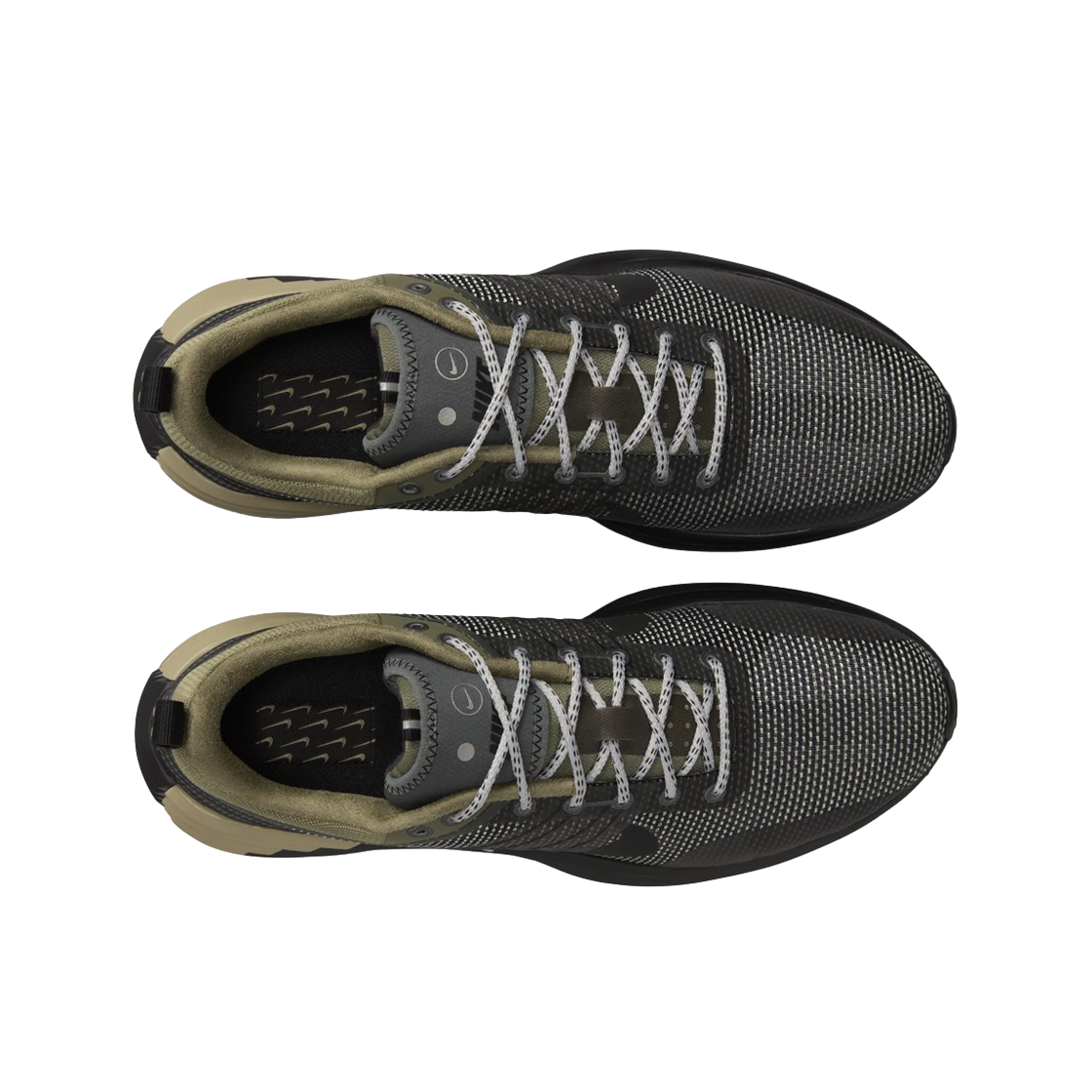 Nike Lunar Roam Black and Medium Olive 상세 이미지 2