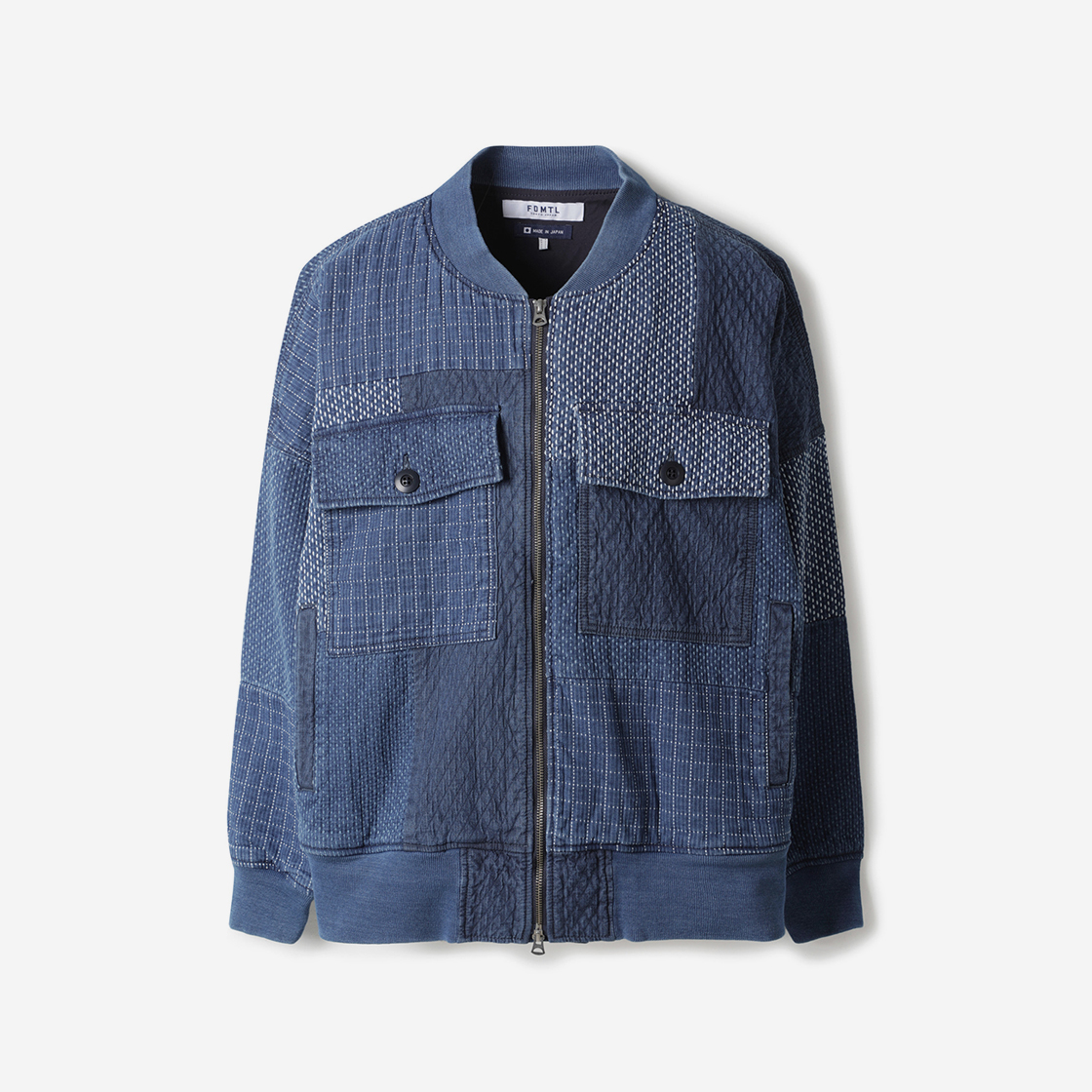시리즈 펀더멘탈 패치워크 포켓 3YR 워시 데님 자켓 인디고(Series Fdmtl Patchwork Pocket 3Yr Wash Denim Jacket Indigo)
