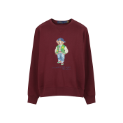 [30% 적립] Polo Ralph Lauren Polo Bear Fleece Sweatshirts Red - 24FW