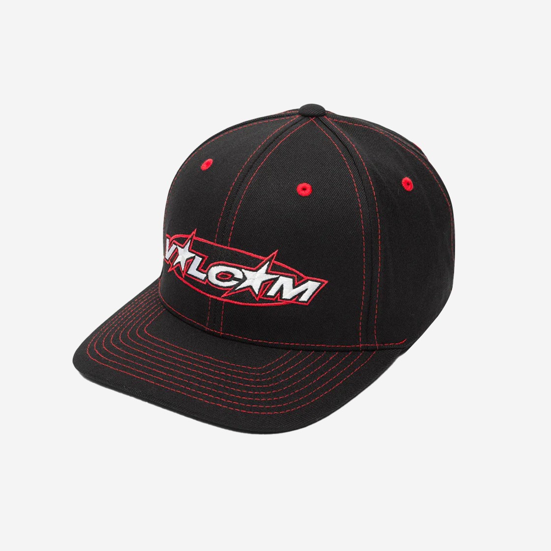 Volcom Hot Tune Flexfit Black 상세 이미지 1