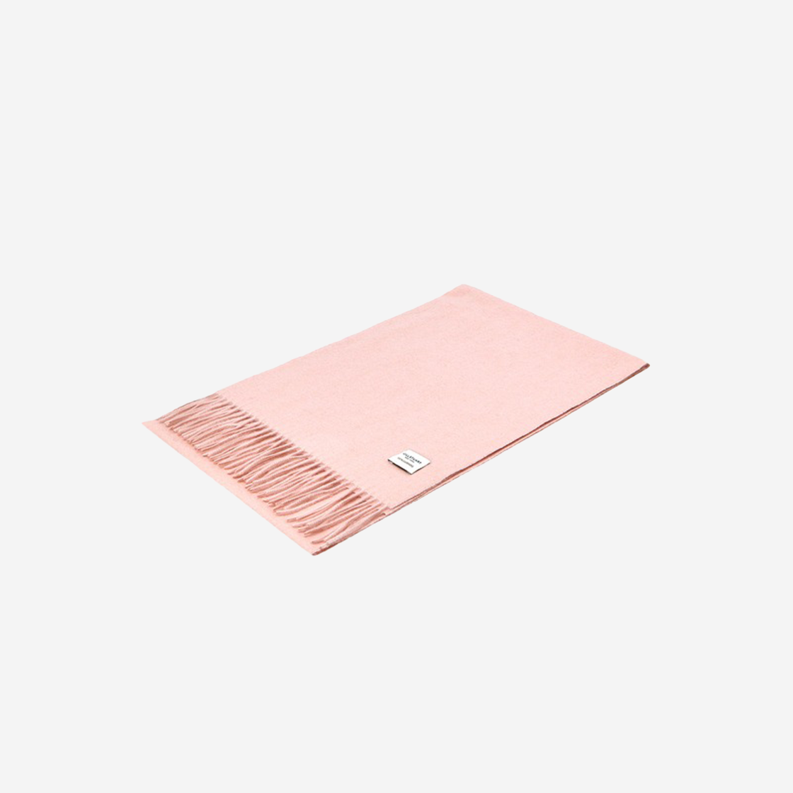 Jillstuart Men's Acc Logo Patch Cashmere Muffler Pink 상세 이미지 3