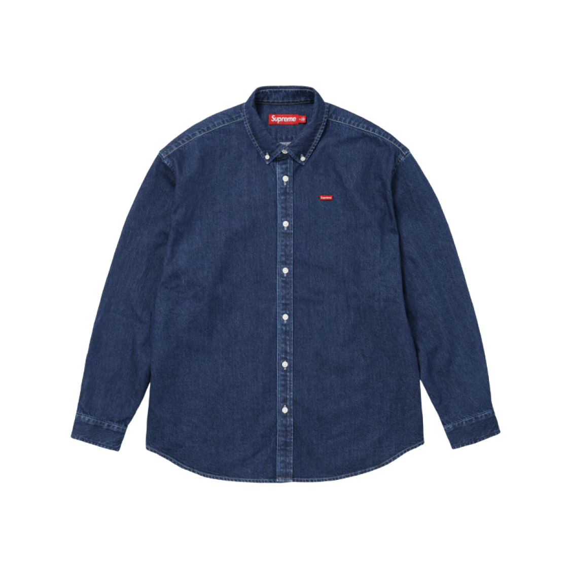 Supreme Small Box Shirt Rinsed Denim - 24FW 상세 이미지 1