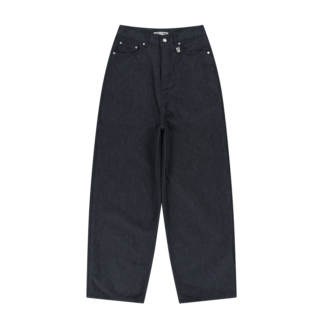 デニム・ジーパン NIIER NOR ROSE BALLOON DENIM PANTSINDIGO 24NNFWBDPF001IN A'GEM/9 × .kom 『NIIER NOR/ニア ノア』 ROSE BALLOON DENIM