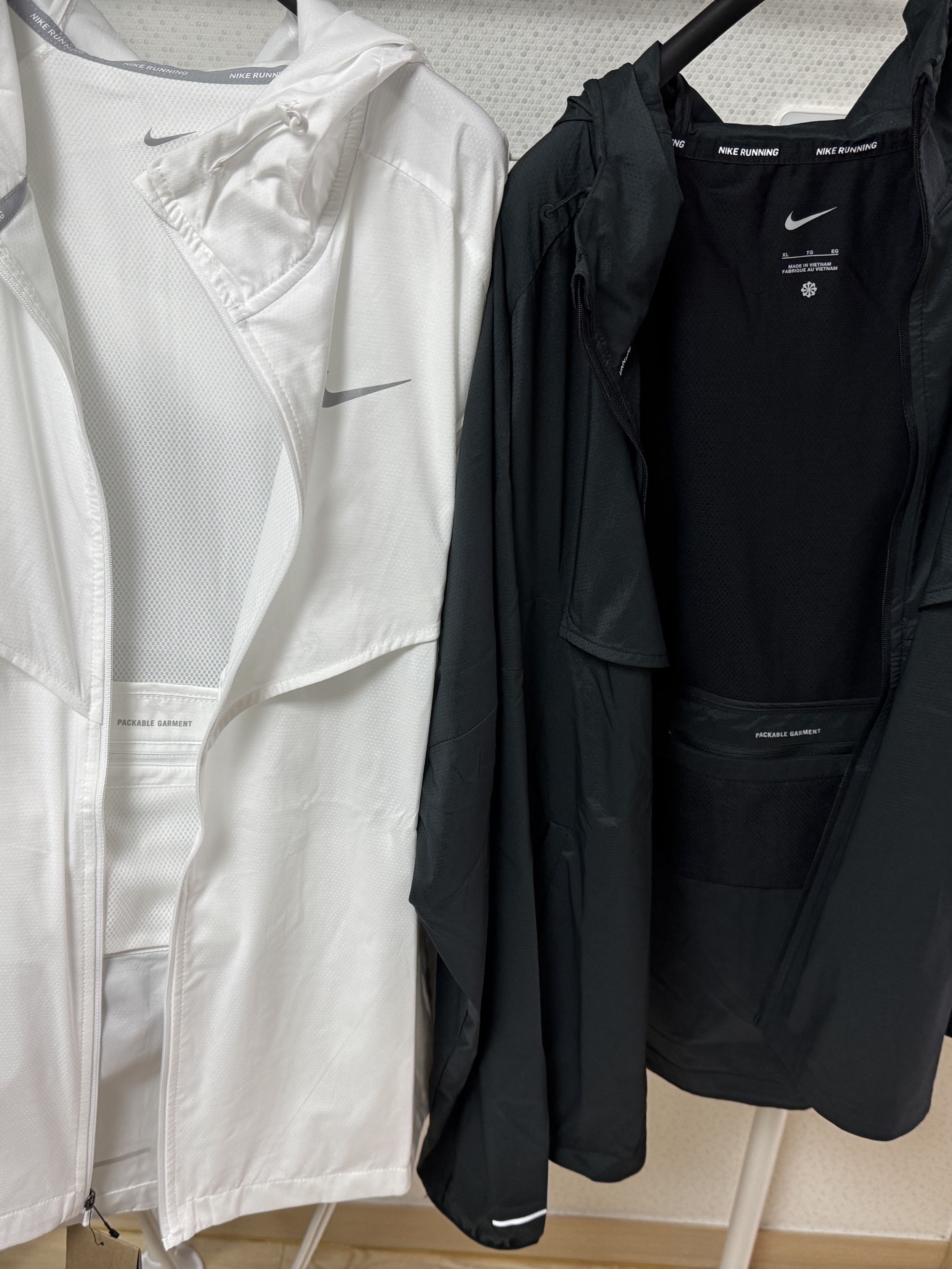 Nike Windrunner Repel Running Jacket Black - Asia 착용 스타일 - 1