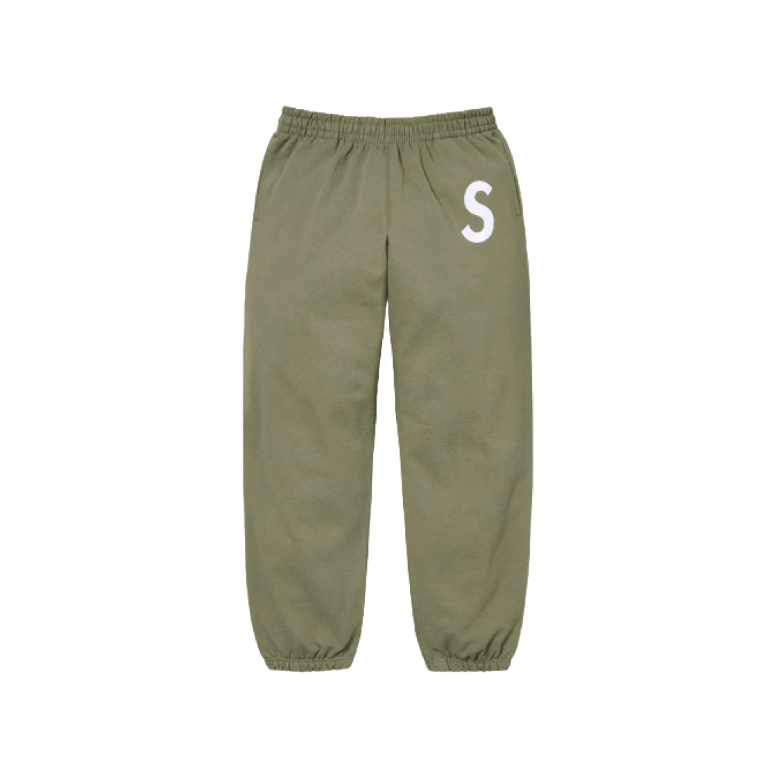 Supreme S Logo Sweatpant Light Olive - 24FW 상세 이미지 1