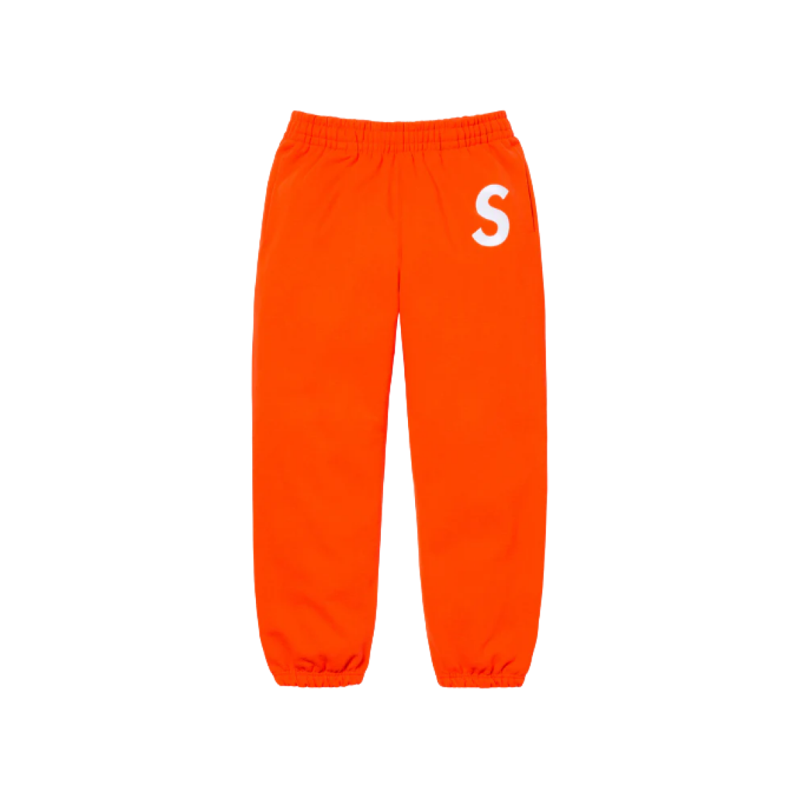 Supreme S Logo Sweatpant Bright Orange - 24FW 상세 이미지 1