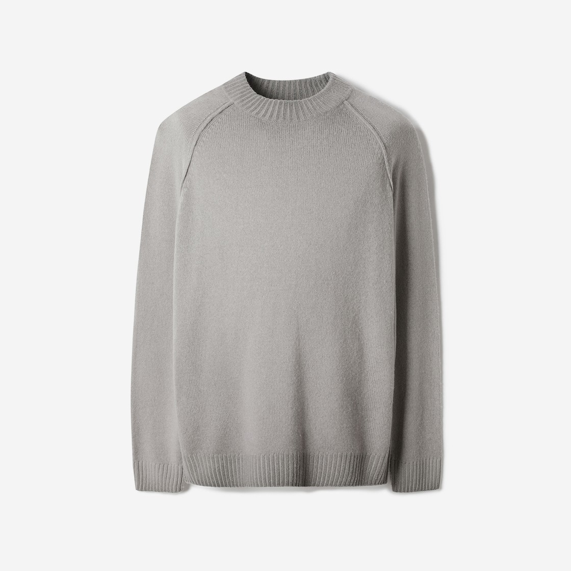 Series Dyeing Mock Neck Knit Gray 상세 이미지 1