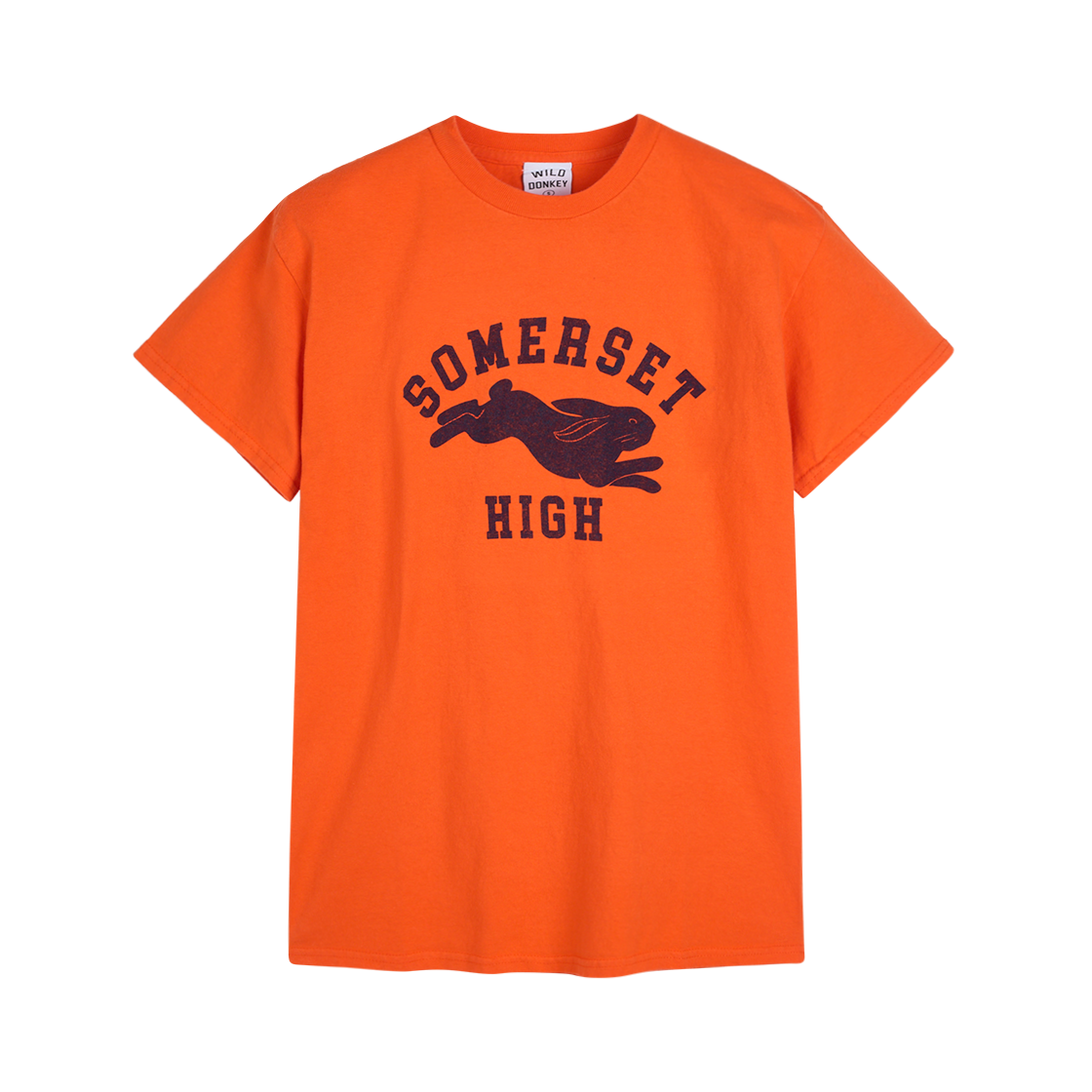 와일드 동키 소머셋 티셔츠 오렌지 - 24FW(Wild Donkey Somerset T-Shirt Orange - 24FW)