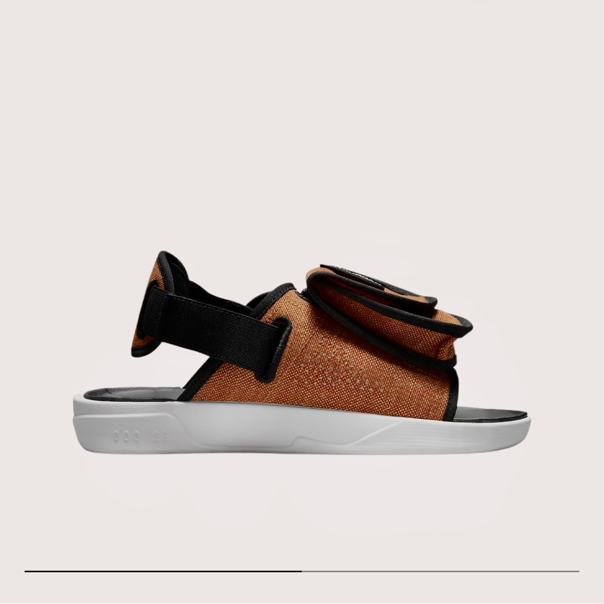 Jordan LS Slide Rust Oxide 착용 스타일 - 1