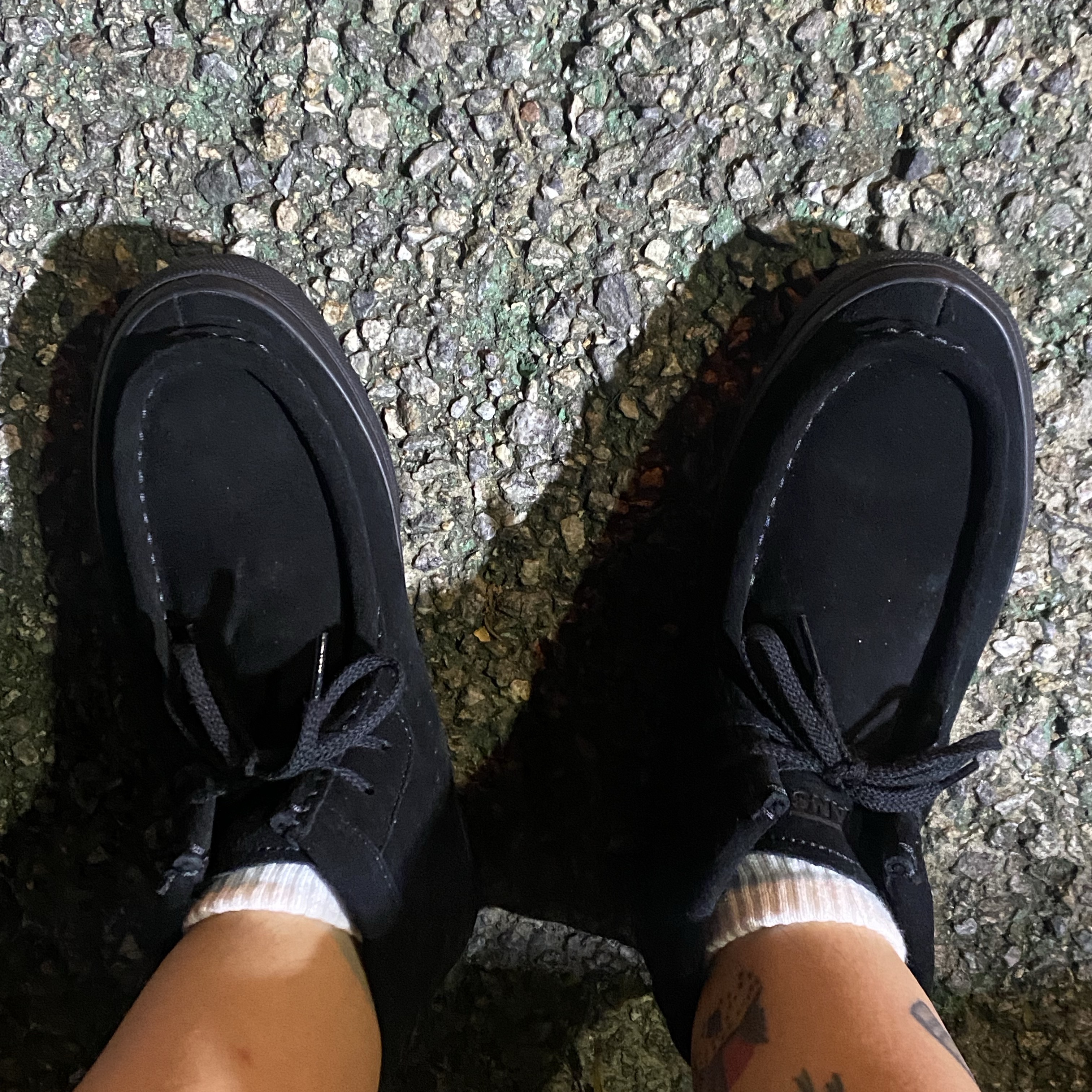 Vans Carver Black 착용 스타일 - 1